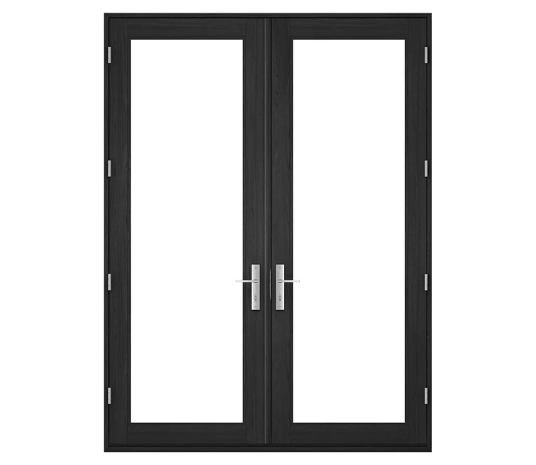 Pella Reserve Contemporary Wood Hinged Patio Door in Nashville